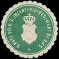 Fußballmannschaft des 134. kgl.-sächs. Infanterie-Regiment in Plauen