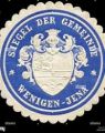 Triumph Wenigenjena (hier Wappen Wenigenjena)